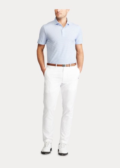 Ralph Lauren Custom Slim Performance Polo Herre Danmark (TLHQN3971)